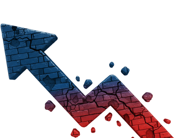 Growth arrow chart icon