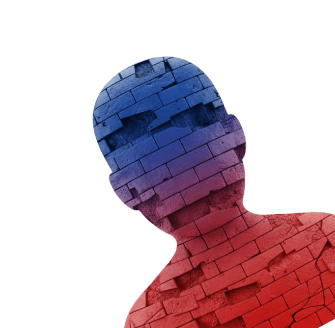 Silhouette illustration for connecting with providers